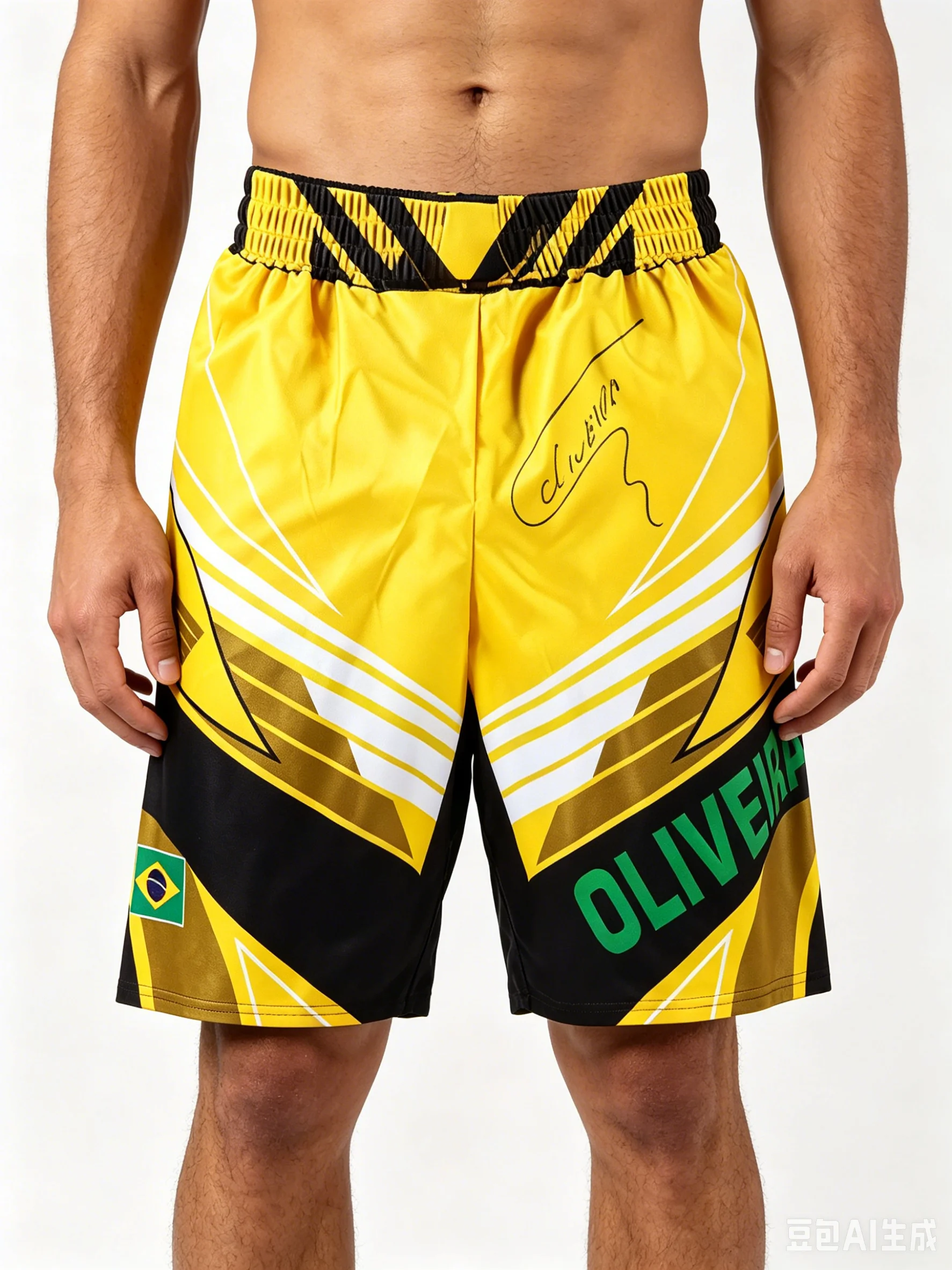 2026 NEW Retro Charles Oliveira Signed Do Bronx Custom Fight Shorts Men Women Octagonal Cage Oversized Jujutsu Training Shorts