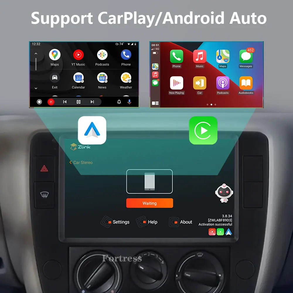 For VW Passat B5 2000 - 2005 360 Camera Android 14 Radio Car Multimedia Autoradio CarPlay 4G GPS RDS HD Recorder NO 2 Din