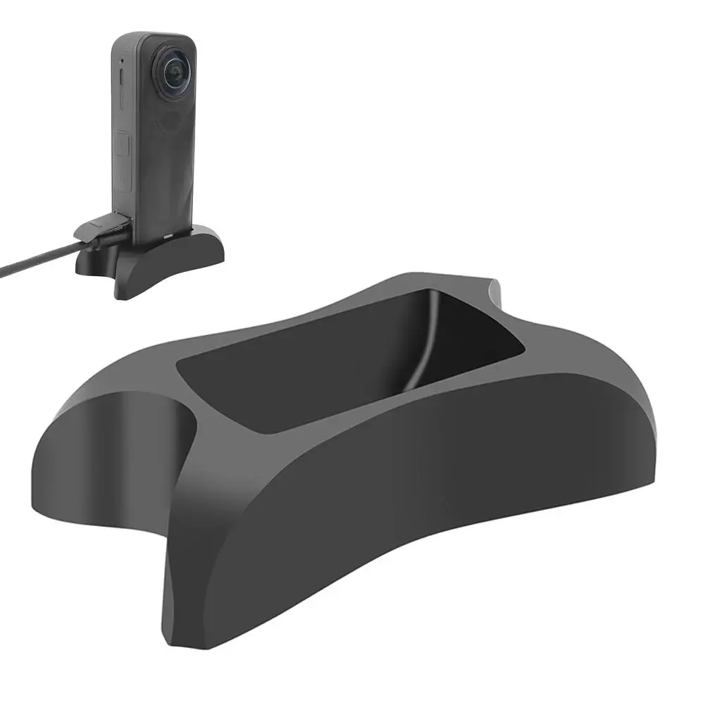 

Silicone Desktop Base For Insta360 X5 Silicone Non-Slip Stand Base Holder Protective Base For Insta360 X5 Non-slip Design P W7I5