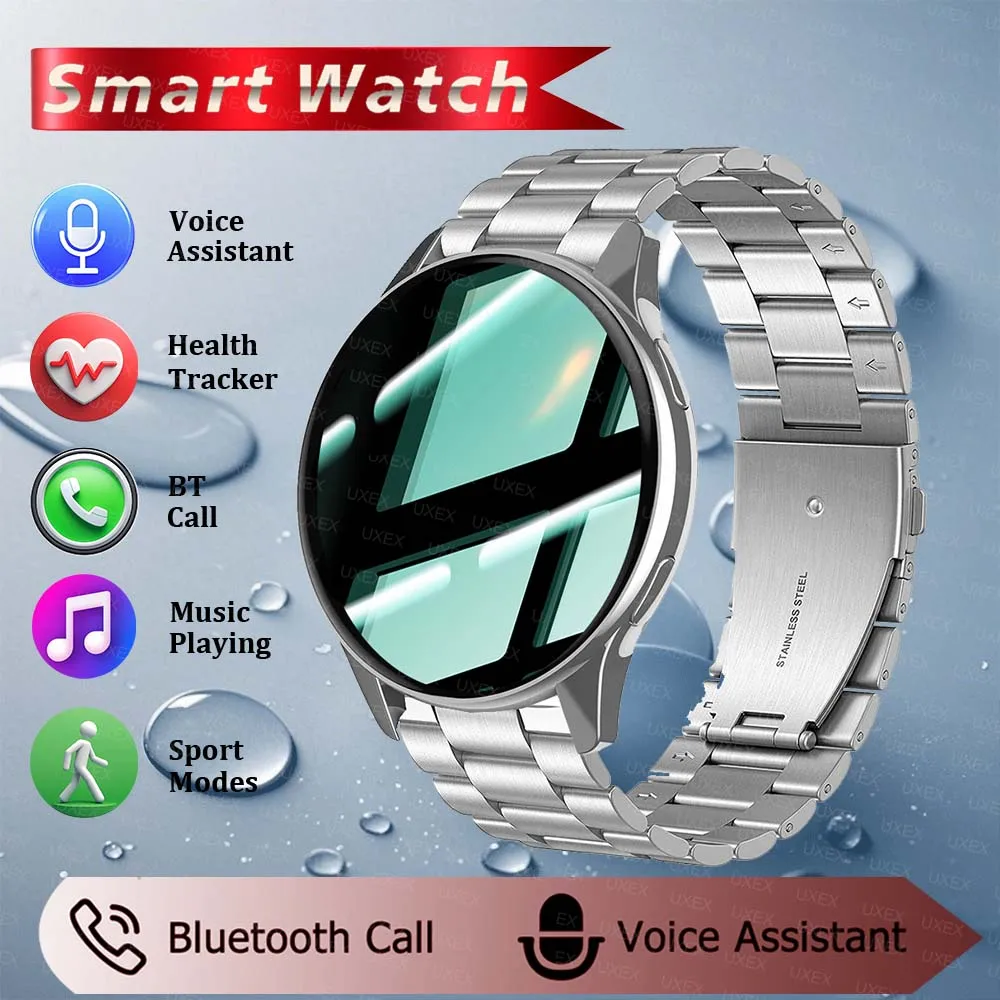 

Модные женские умные часы, рождественский подарок, полноэкранный Bluetooth-вызов, многофункциональные часы на заказ, мужские часы для Android Ios