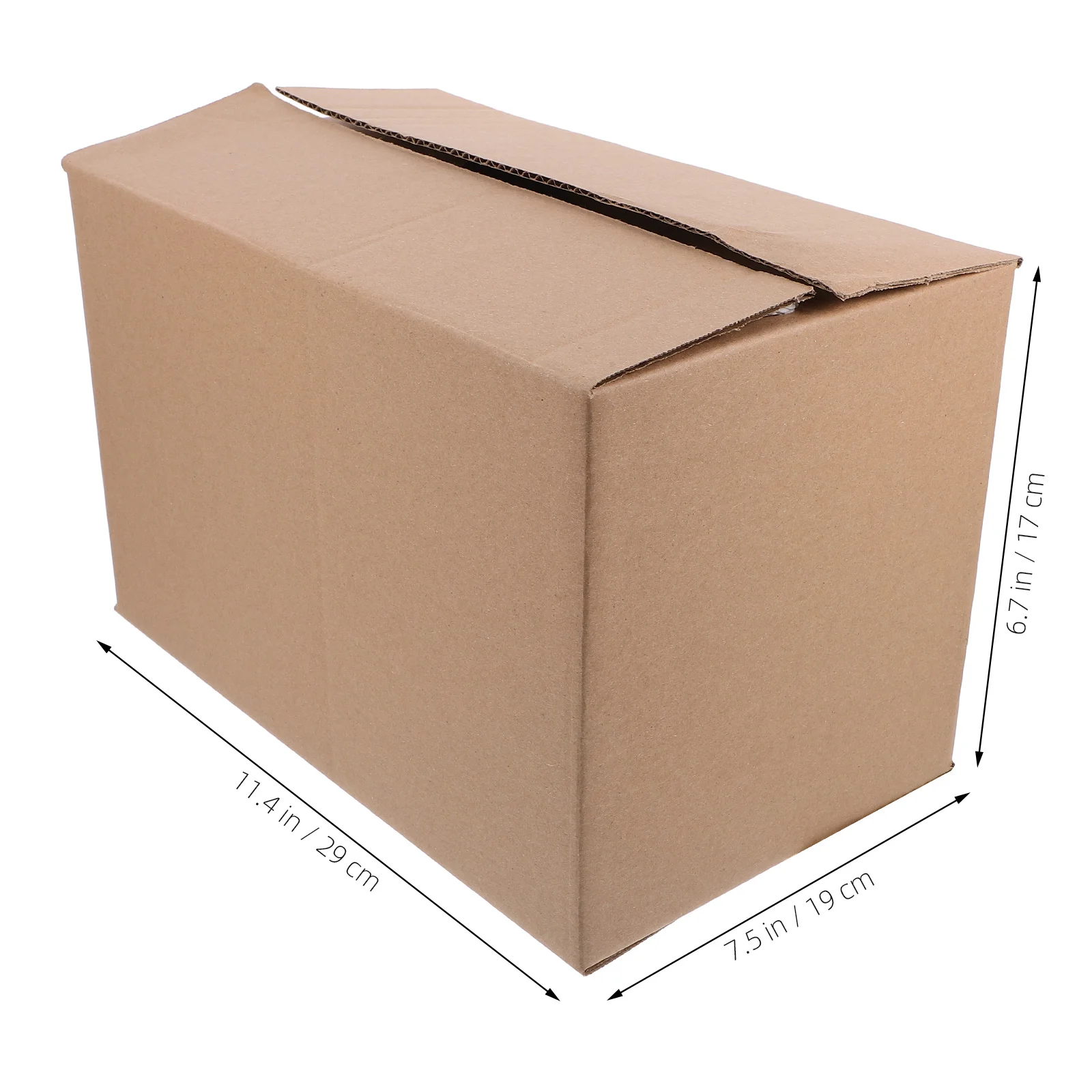 5 Pcs Express Box Carton Packaging Cardboard for Entrepreneurship Heavy Duty Shipping Boxes Corrugated Storage Cartons Large