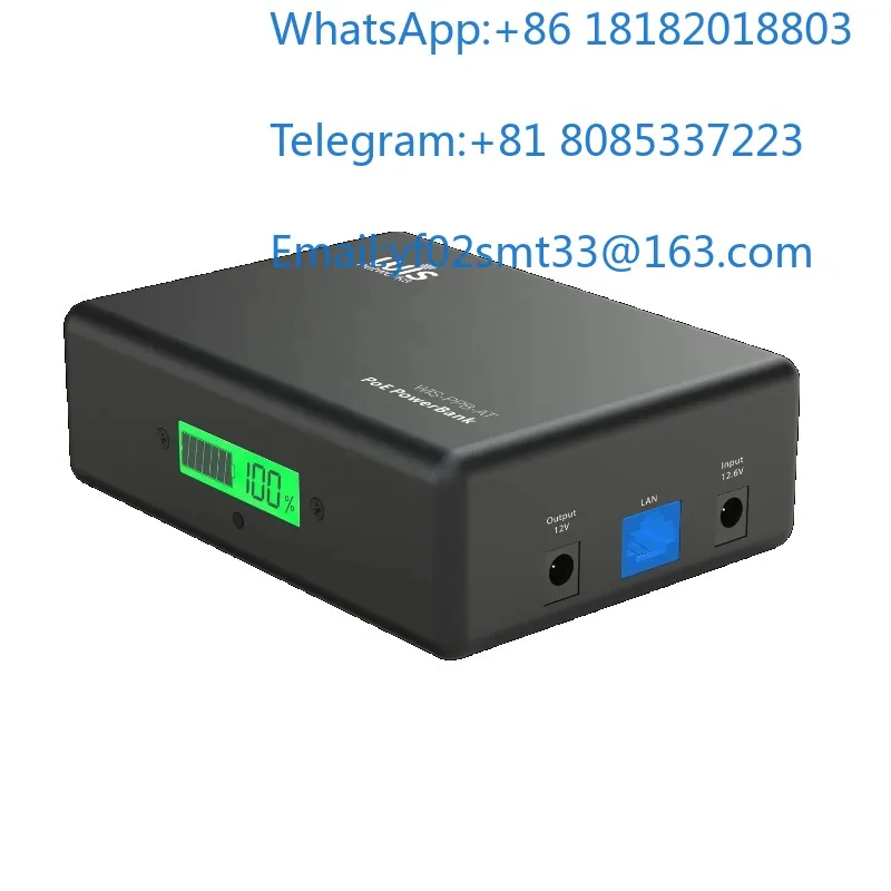24V/48V POE Power Bank 802.3af/at For ISP Business Trip Project