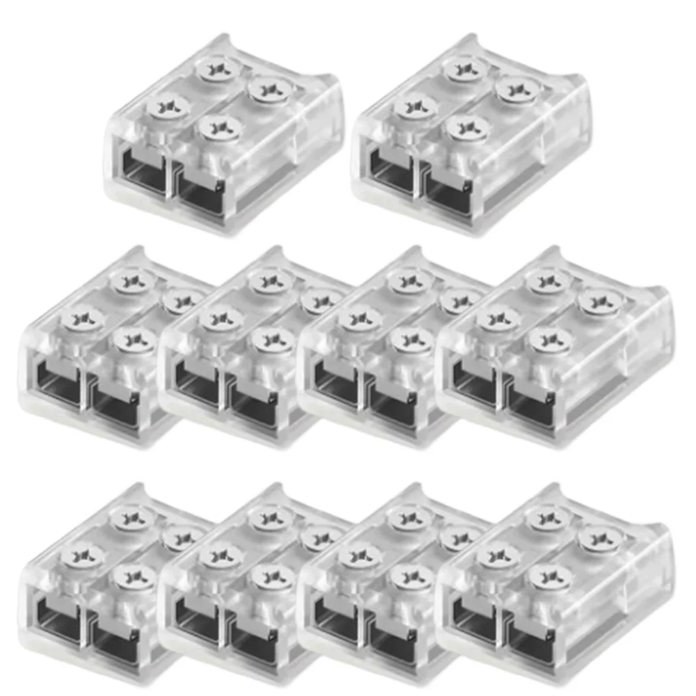 Comprehensive LED Connector Set Ten Pieces Designed to Facilitate Easy Connections for Both Standard Sizes (8/10 MM)