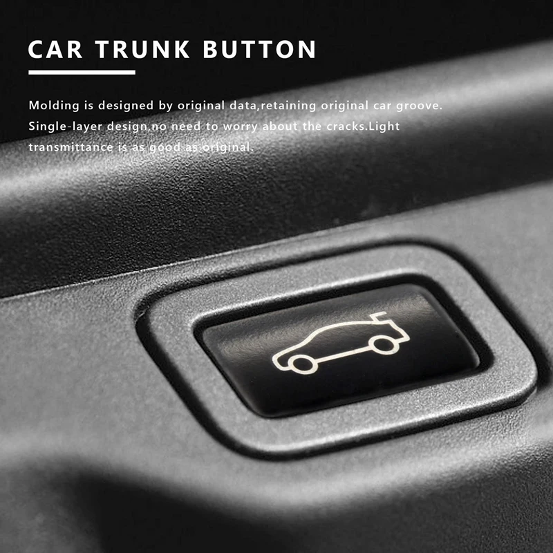 3X Tailgate Rear Trunk Switch Button Cover For BMW 1 2 3 4 5 6 7 X1 X3 Z4 Series,E81/E82/F22/F23/E90/F30/F32/E60/F10/F11