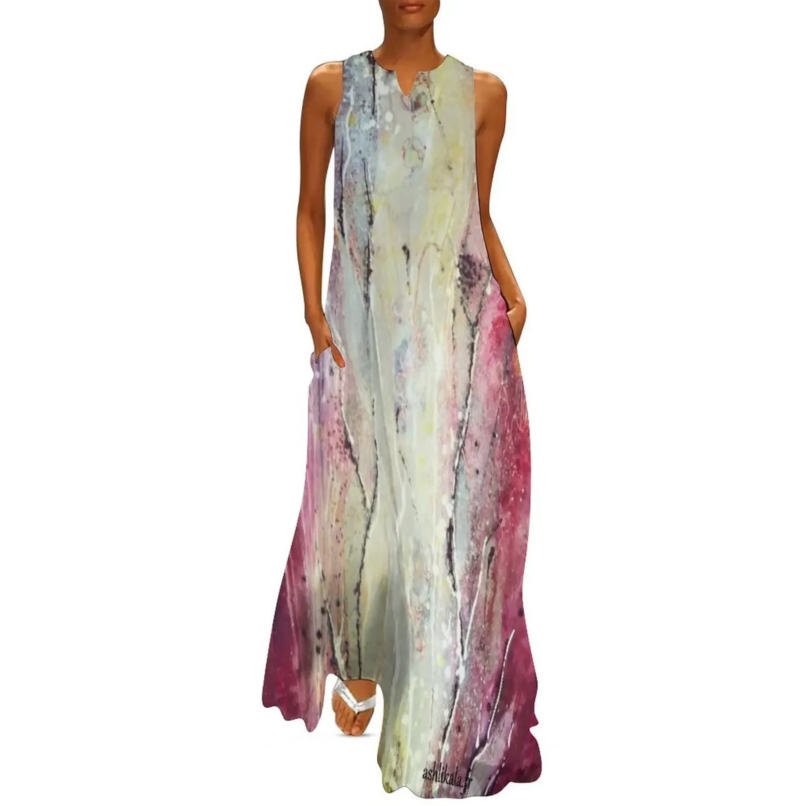 

SAKURA Long Dress dresses for woman dress for woman long dresses for women women's clothing summer 2025 novelties Dress