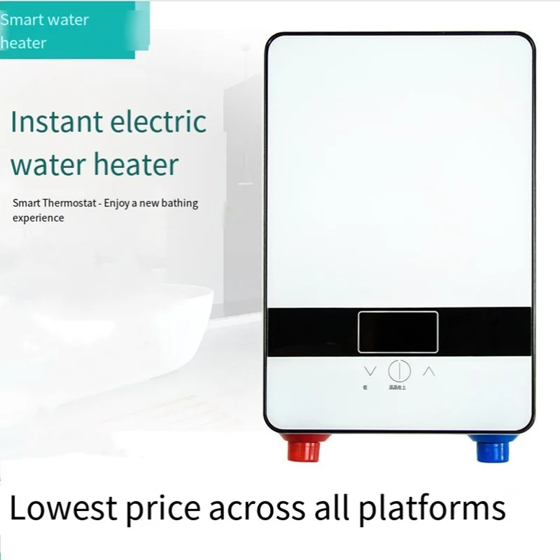 Bathroom heating instant constant temperature flow heater kitchen hot water shower water instant electric water heater 6500W NEW