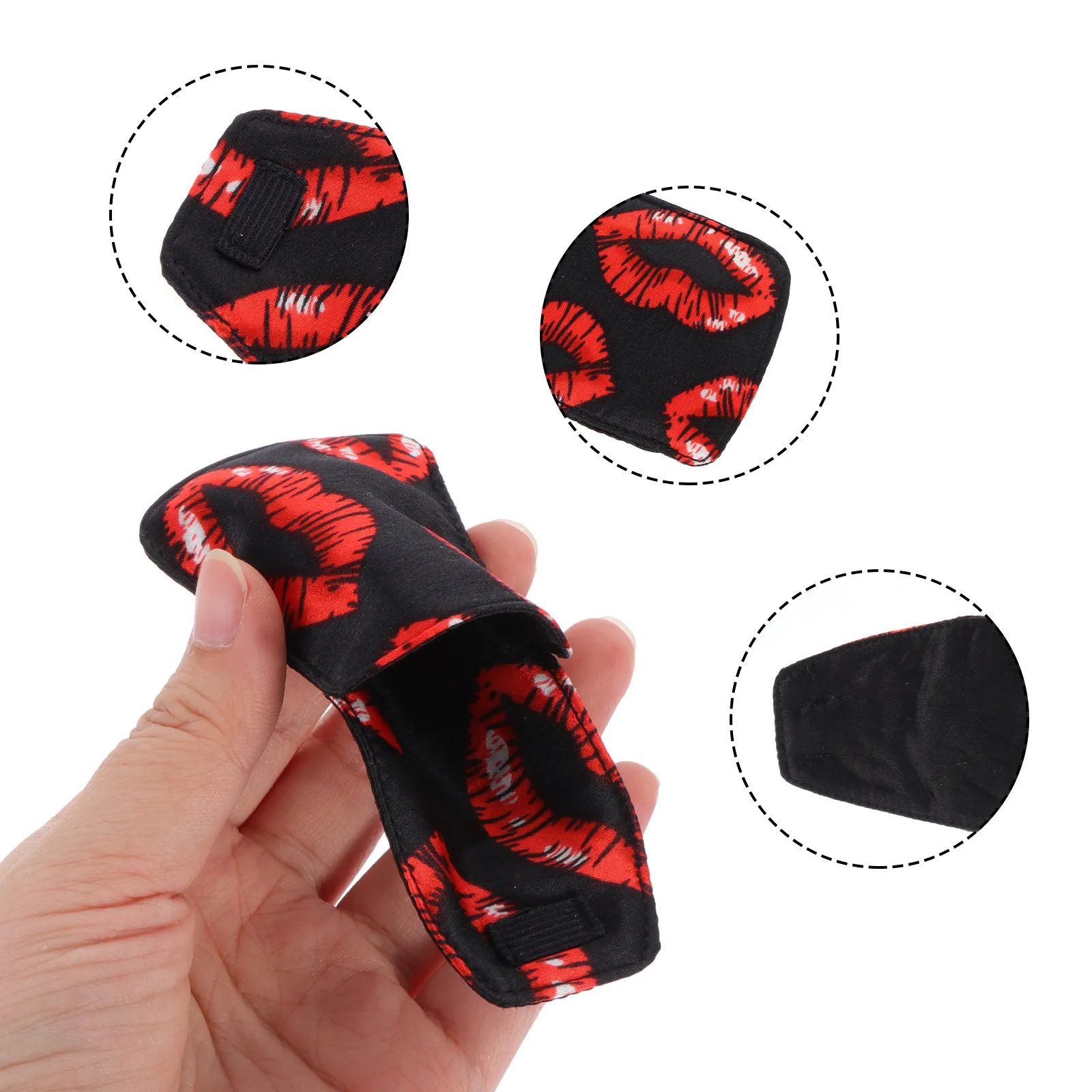

Silk Eye Patch Single Glasses Cover Comfortable Breathable Amblyopia Strabismus Correction Eye Patch for Kids Adults
