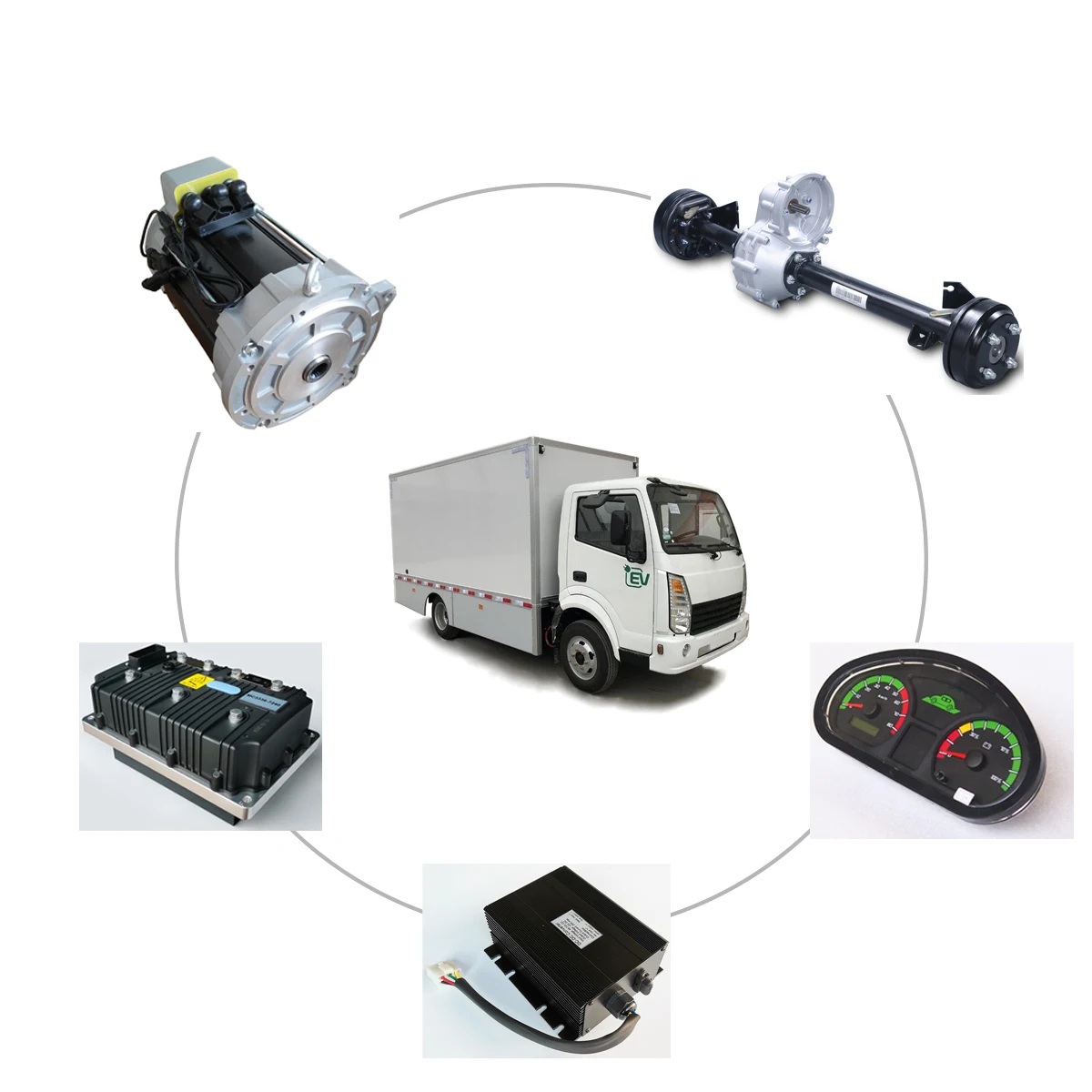 

10000 Вт 80 вольт Тяговый мотор 2 скорости задняя ось электрический автобус комплект для преобразования электромобиля двигатель переменного тока