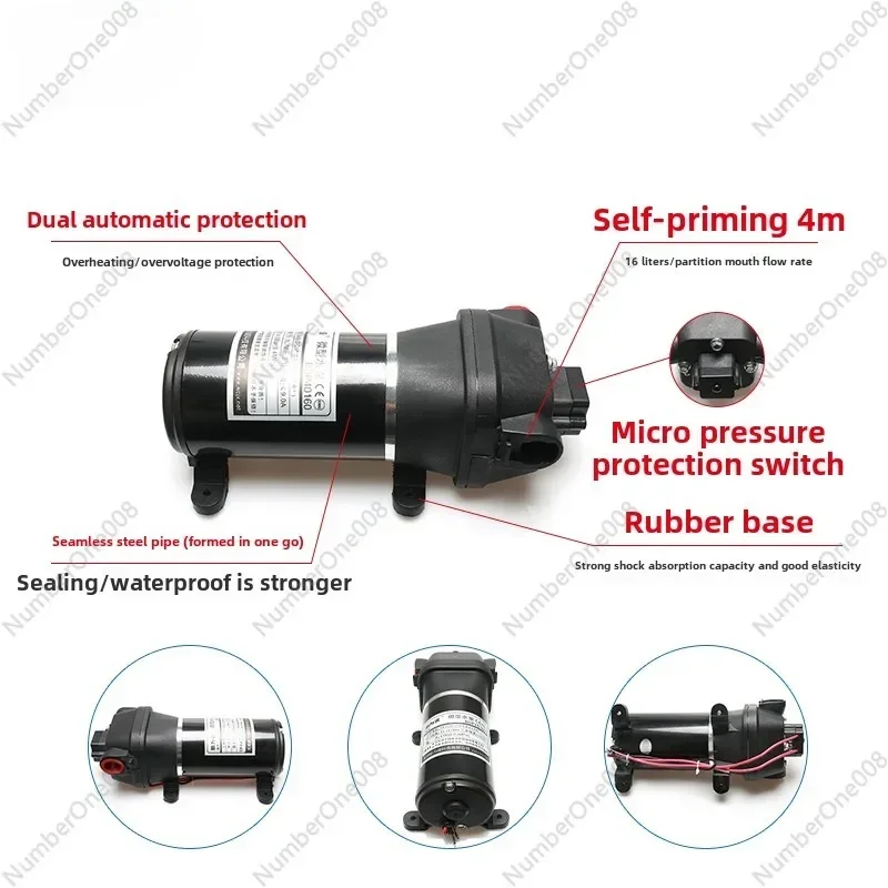12V Micro Water  24V Electric Diaphragm Pump Xinweicheng BSP40160 Water Circulation Micro Pump Small Water
