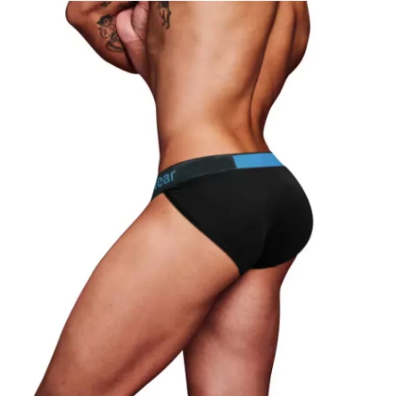 Men Briefs Breathable Modal Panties Man Fashion V Belt Underwear Quick dry Lingerie U convex Triangle Underpants High Fork