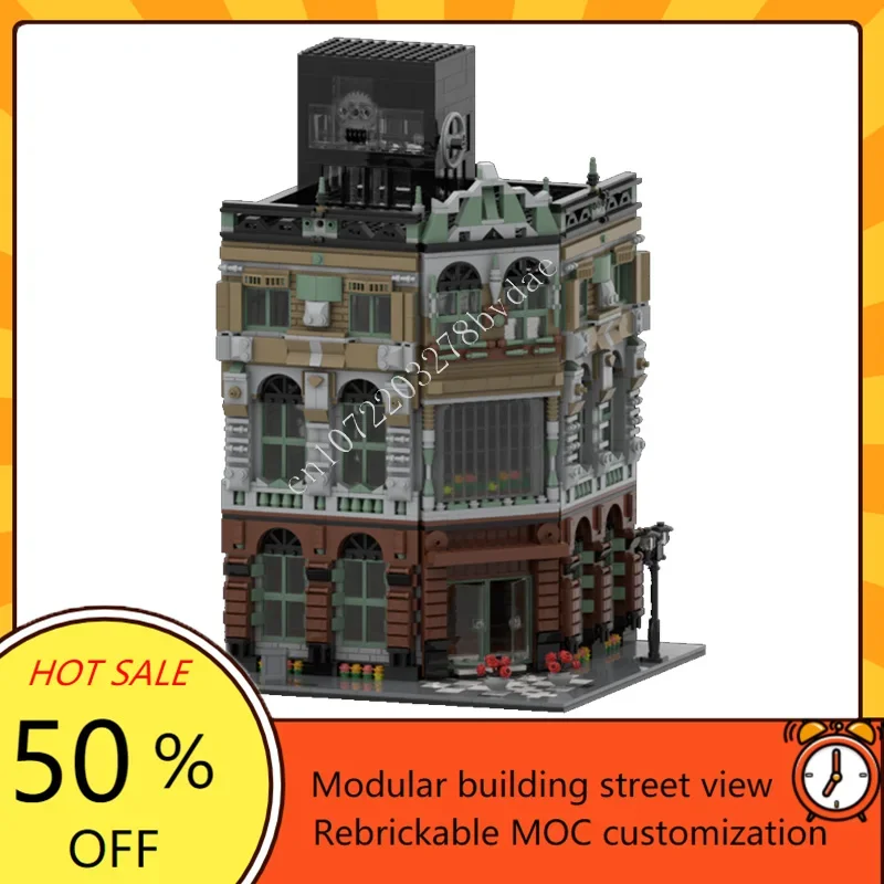 

3227PCS modular with elevatpr Modular MOC Creative street view Model Building Blocks Architecture DIY Education Model Toys Gifts