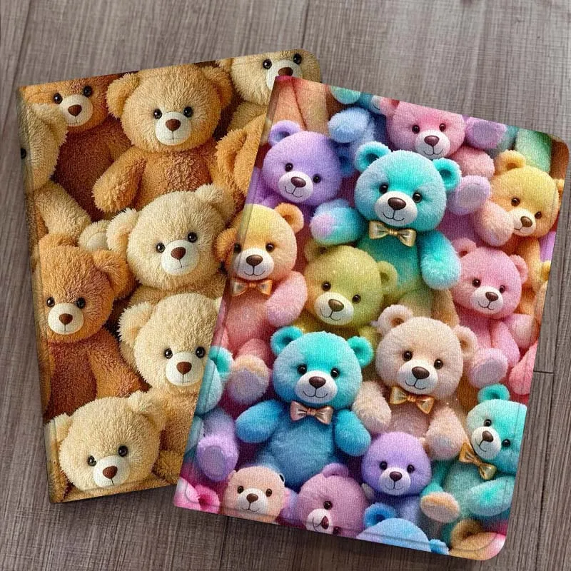 

Чехол для планшета с милым медведем для Xiaomi Redmi Pad 2 7 8 6 6S 5 4 SE Pro 8,8 11 8,7 11,2 12,4 Ultra Plus Max