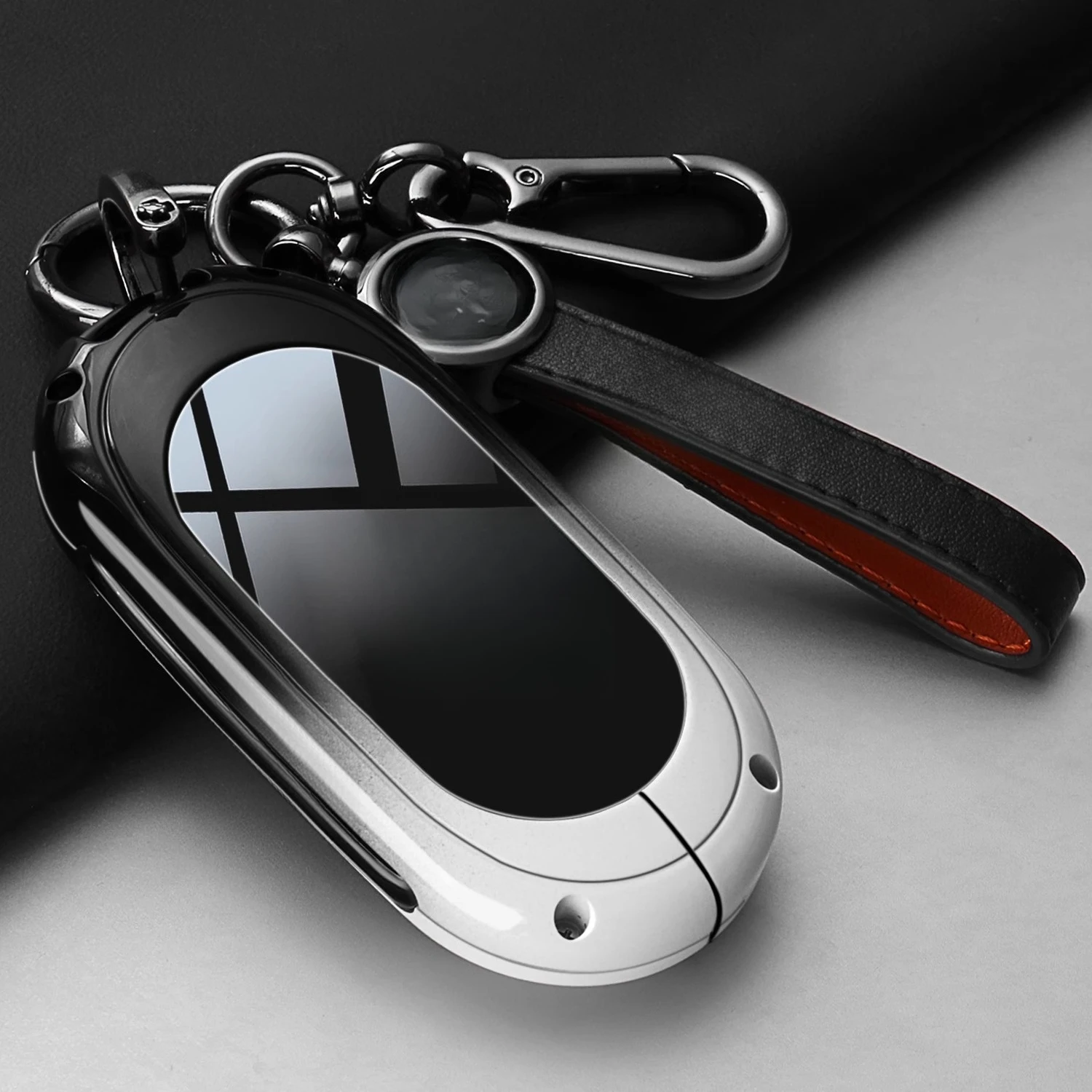 مناسبة ل 2025 الجديدة مرسيدس بنز C260L حافظة حماية المفاتيح الخاصة GLC300L حقيبة E300L سيارة S-Class EQE قذيفة الذكور #4