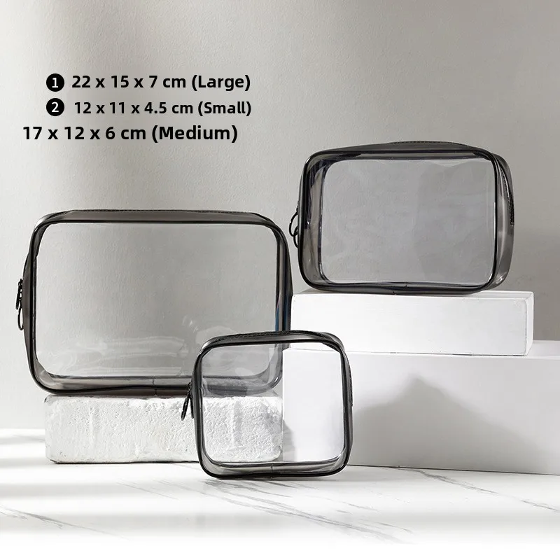 

Водонепроницаемая косметичка для путешествий, портативная сумка для туалетных принадлежностей для мужчин и женщин, большая прозрачная сумка для плавания, фитнеса, купания, органайзер для хранения