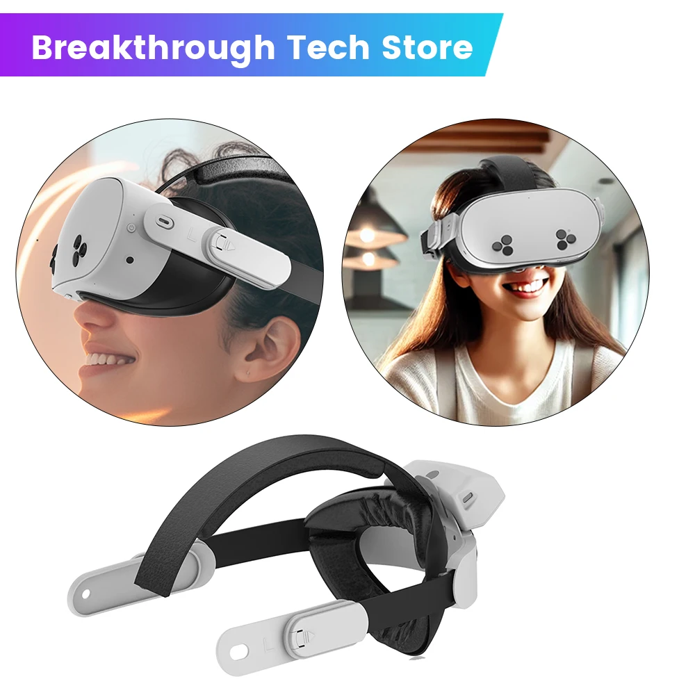 كويست 3S انفصال شحن حزام الرأس ل ميتا كويست 2/Quest3/3S خفيفة الوزن قابل للتعديل النخبة عقال VR نظارات الملحقات