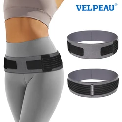VELPEAU Sacroiliac SI Joint Hip Belt for Sciatica, Joint Instability and Lower Back Pain, Pelvic Support Belt for Women Men