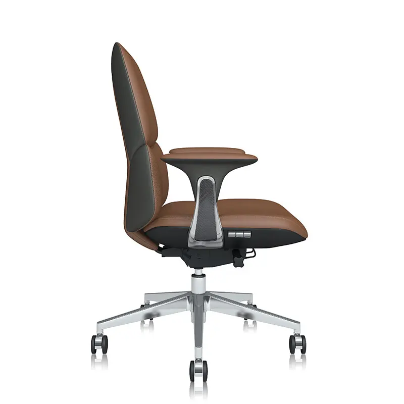 High Quality Furniture Manufacture Adjustable Swivel Manager Executive Ergonomic Leather Office Chair