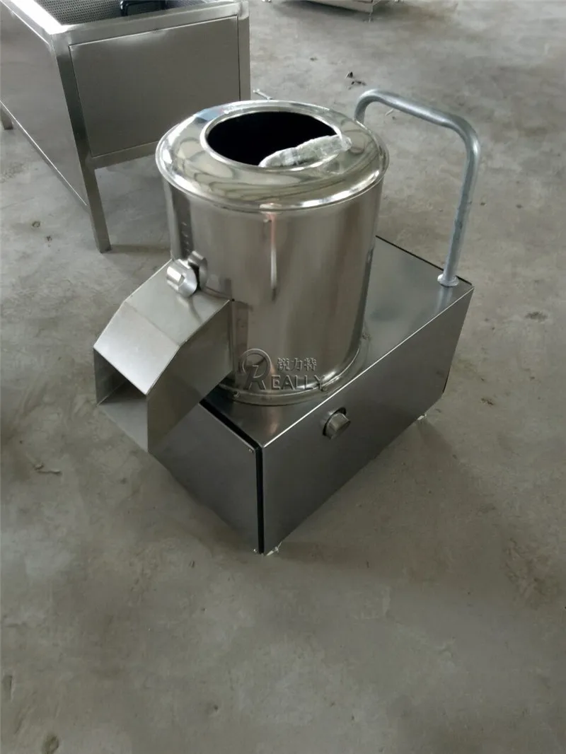 Small Scale Ginger Washing Peeling Machine Kiwi Fruit Sweet Potato Carrot Peeling Machine