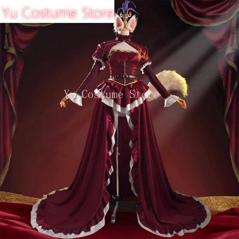 Yu Anime! Identity V Marie Archduchess QiZhen Fashion Game Suit Cosplay Costume Generous Dress Halloween Party Outfit Women