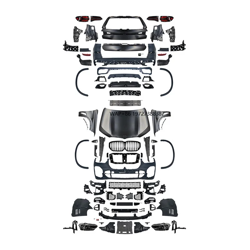 High Performance G05 Pre MT Body Kit Upgrade New X5 M Sport Bodykit for X5 E70 2008-2013