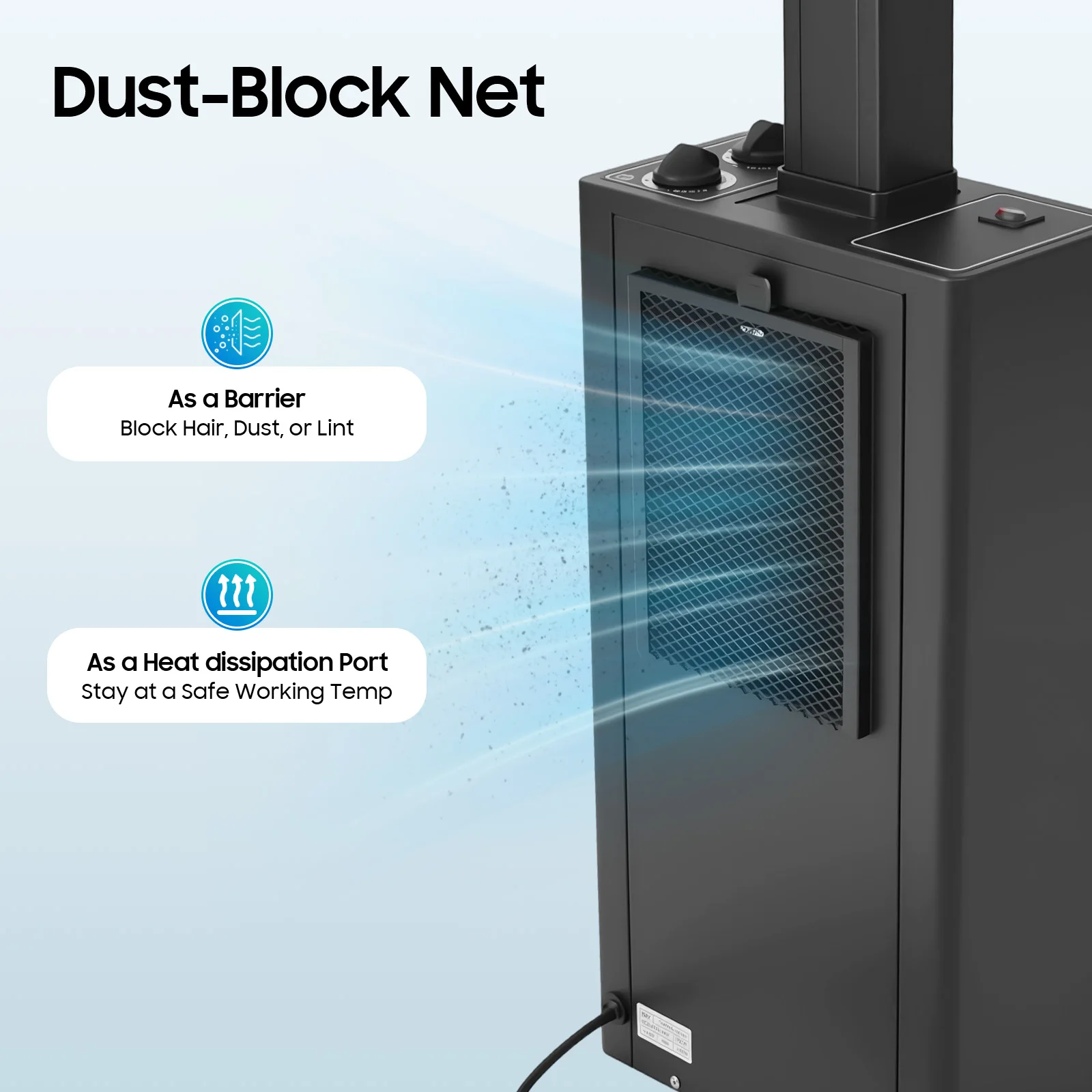 مجفف شعر احترافي بقلنسوة 1200 وات مع مؤقت - درجة حرارة وزاوية قابلة للتعديل لصالونات التجميل المنزلية والعناية بالشعر وتصفيف الشعر، قابس أمريكي 110 فولت #6