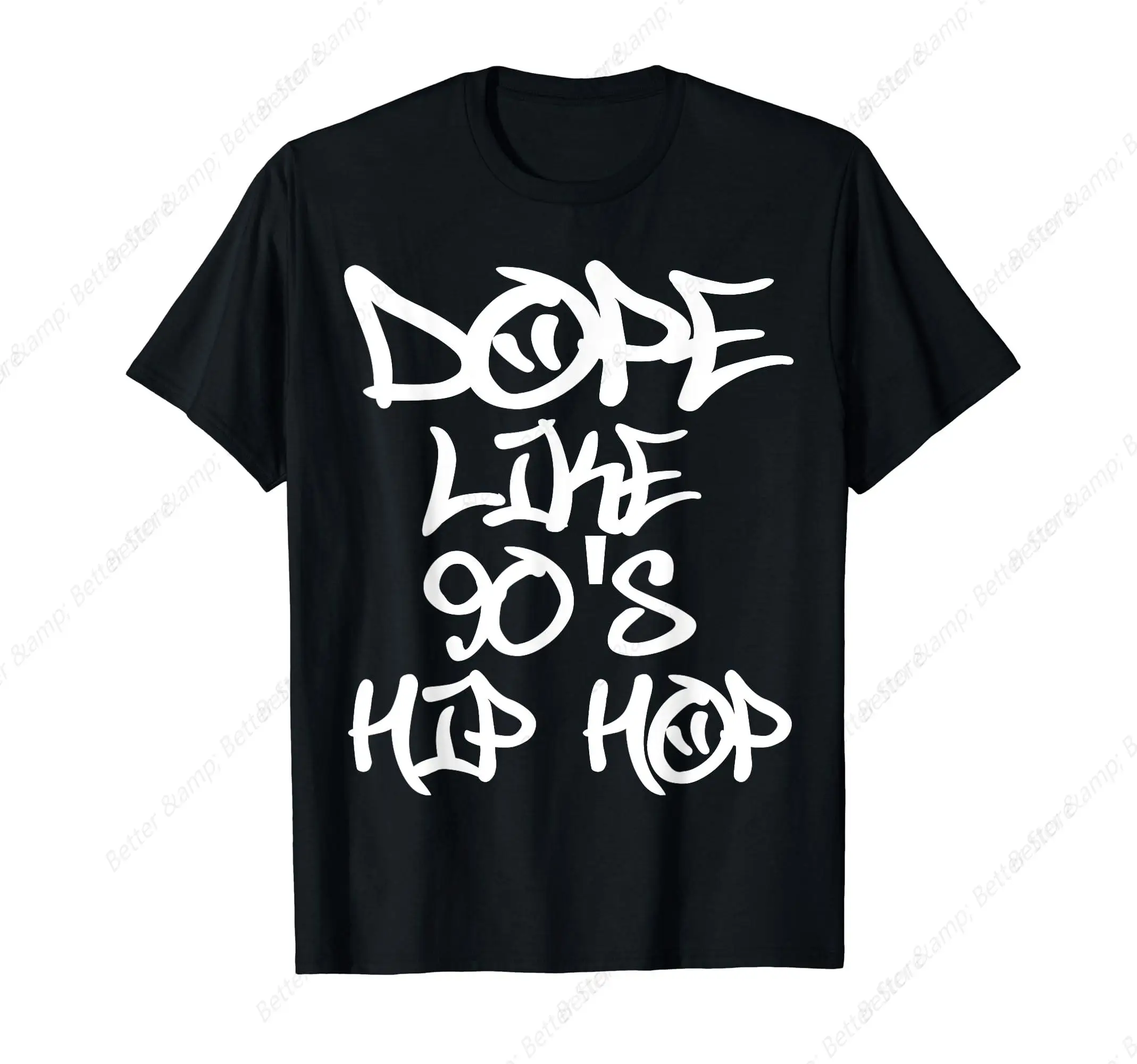 Dope Like 90's Hip Hop T Shirt Men's Vintage Hip Hop Rap Style T-Shirt