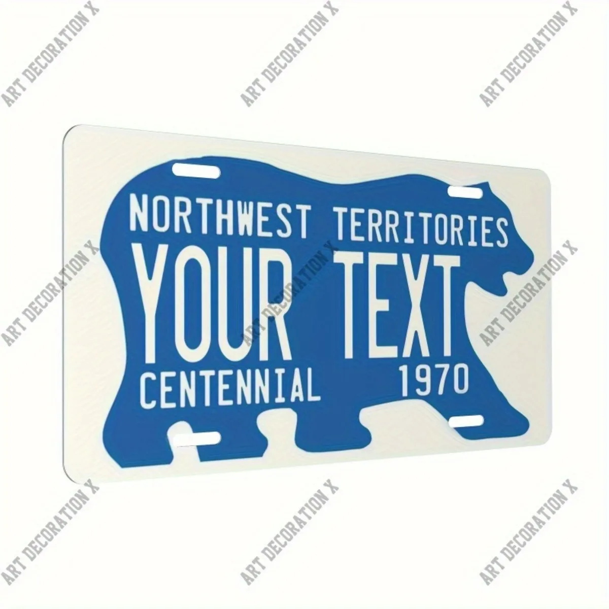 Custom Canadian-Themed Aluminum Signboards | Retro Style (Personalized Text) | Home/Bar/Cafe/Garage Decor (Decor Only)