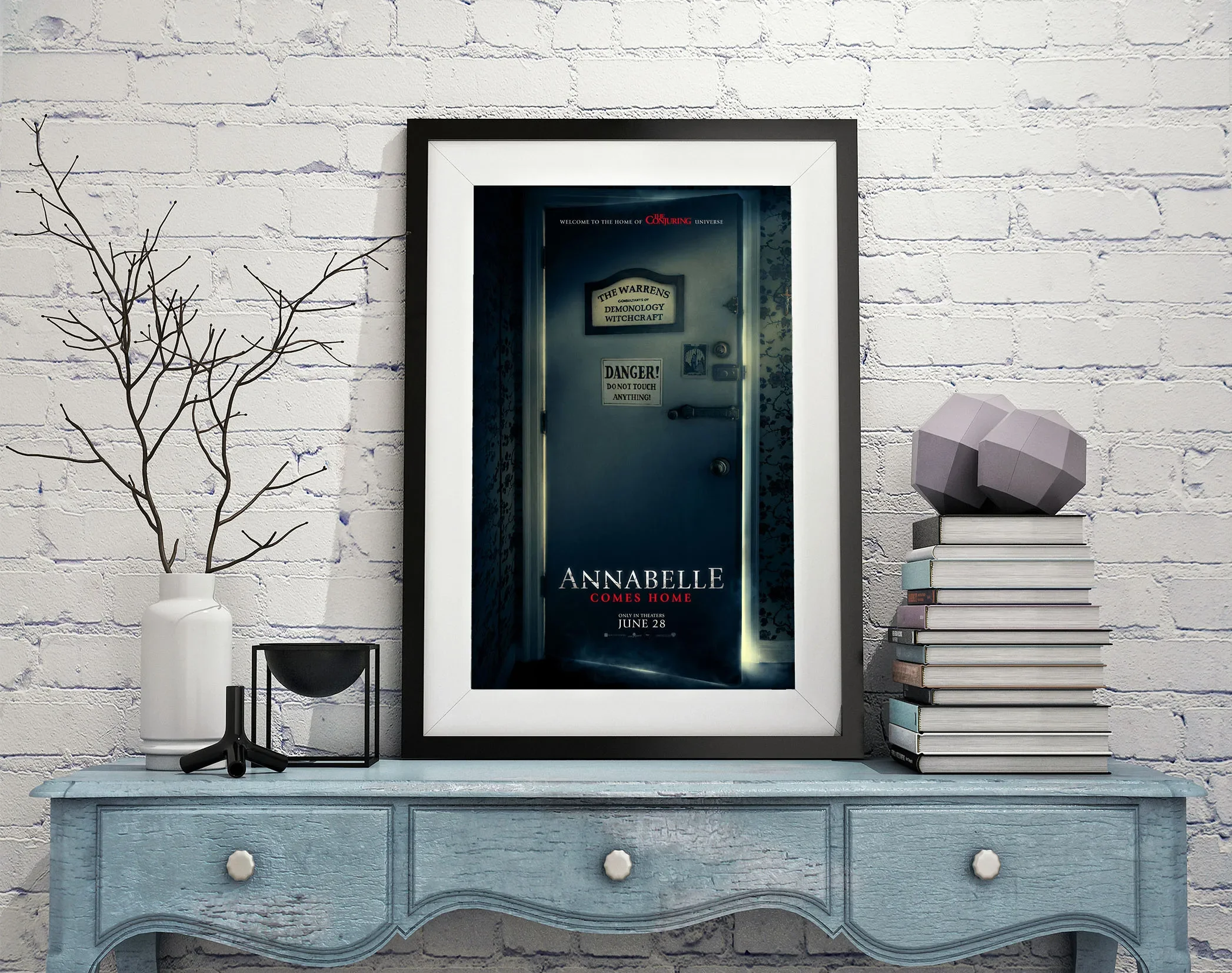 L0140 Annabelle Comes Home Movie Silk Fabric Poster Art Decor Indoor Painting Gift