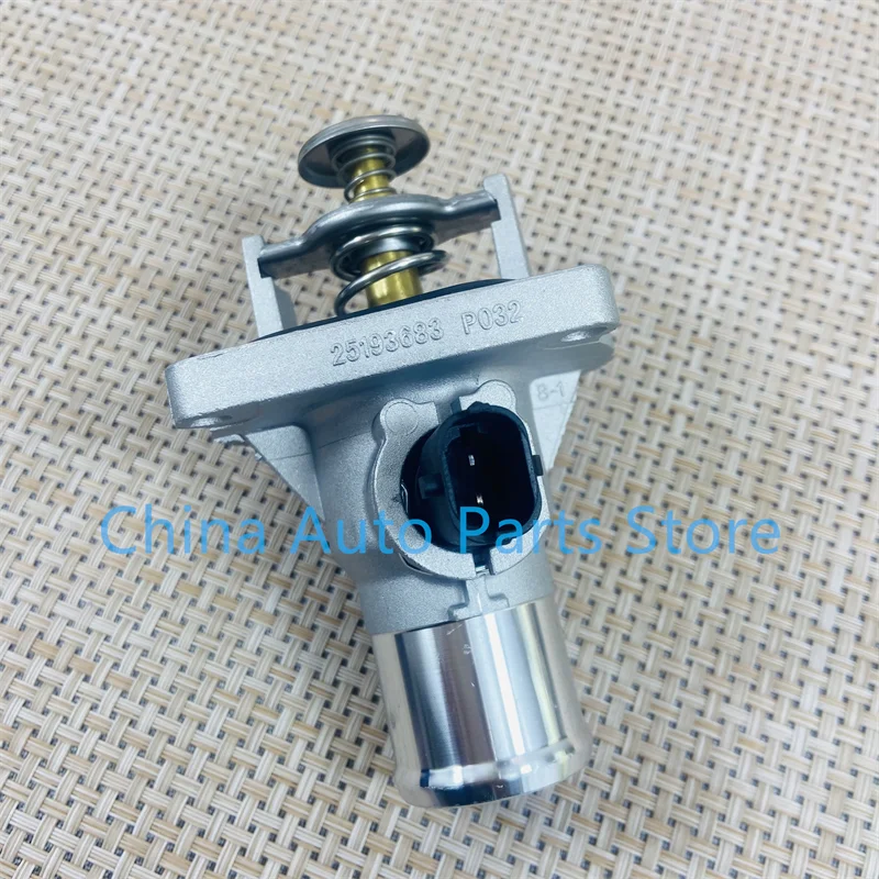 Engine Coolant Thermostat Assembly OEM# 96984104 25193683 55597008 For Chevrolet Cruze Sonic Aveo Astra Zafira Signum