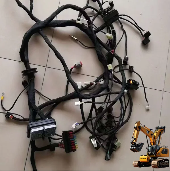 

Tiejia новый полный жгут проводов для экскаватора Doosan, полный жгут проводов DX120-9C DX350-9C, жгут проводов двигателя