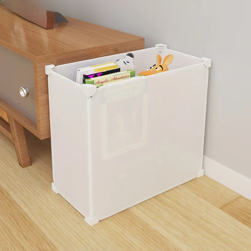 

Batoom Dir Clothes Basket Bookelf Organizer Toy Yoga Mat Storage Buet Home Use Uncovered Plastic Laundry Bin