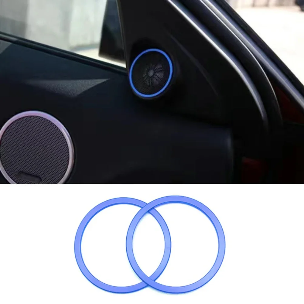 Automotive Customization Black Audio Speaker Trim Aluminum Alloy Material Complete Upgrade Package For Land Rover