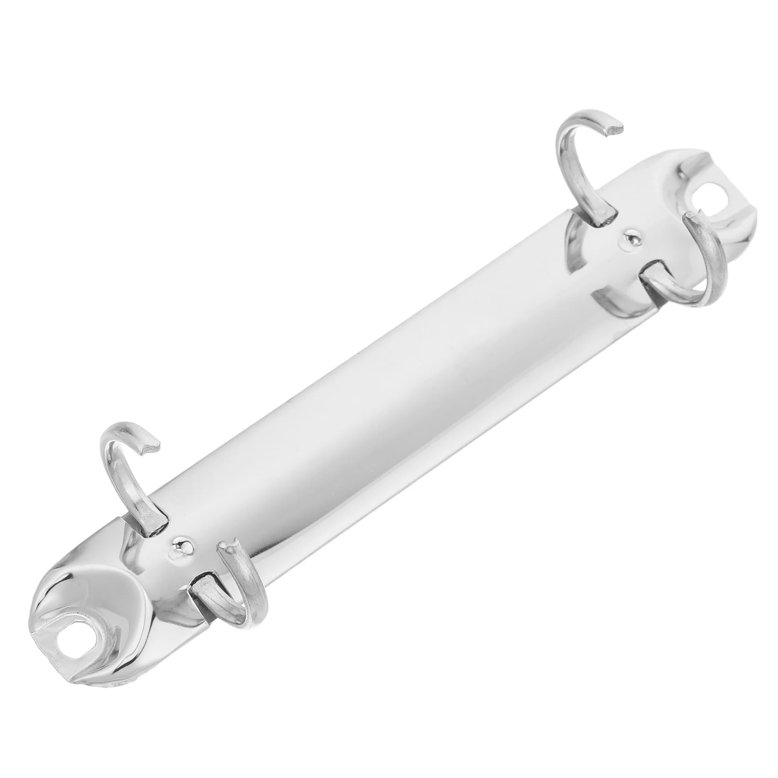 วงแหวนโลหะสีเงิน 2 วง ขนาด A7 สำหรับสมุดโน้ต DIY สมุดแพลนเนอร์ แบบถอดเปลี่ยนได้