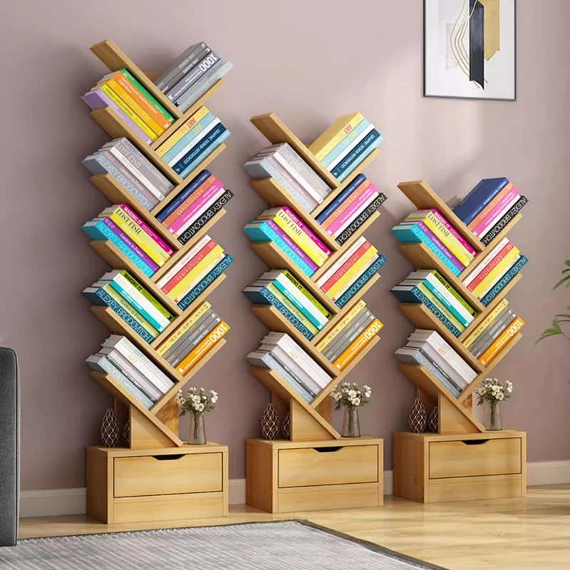 

Children's Bookshelf Shelf Wall Simple Modern Simple Small Living Room Storage Cabinet Estante Para Livros Home Furniture WKBS