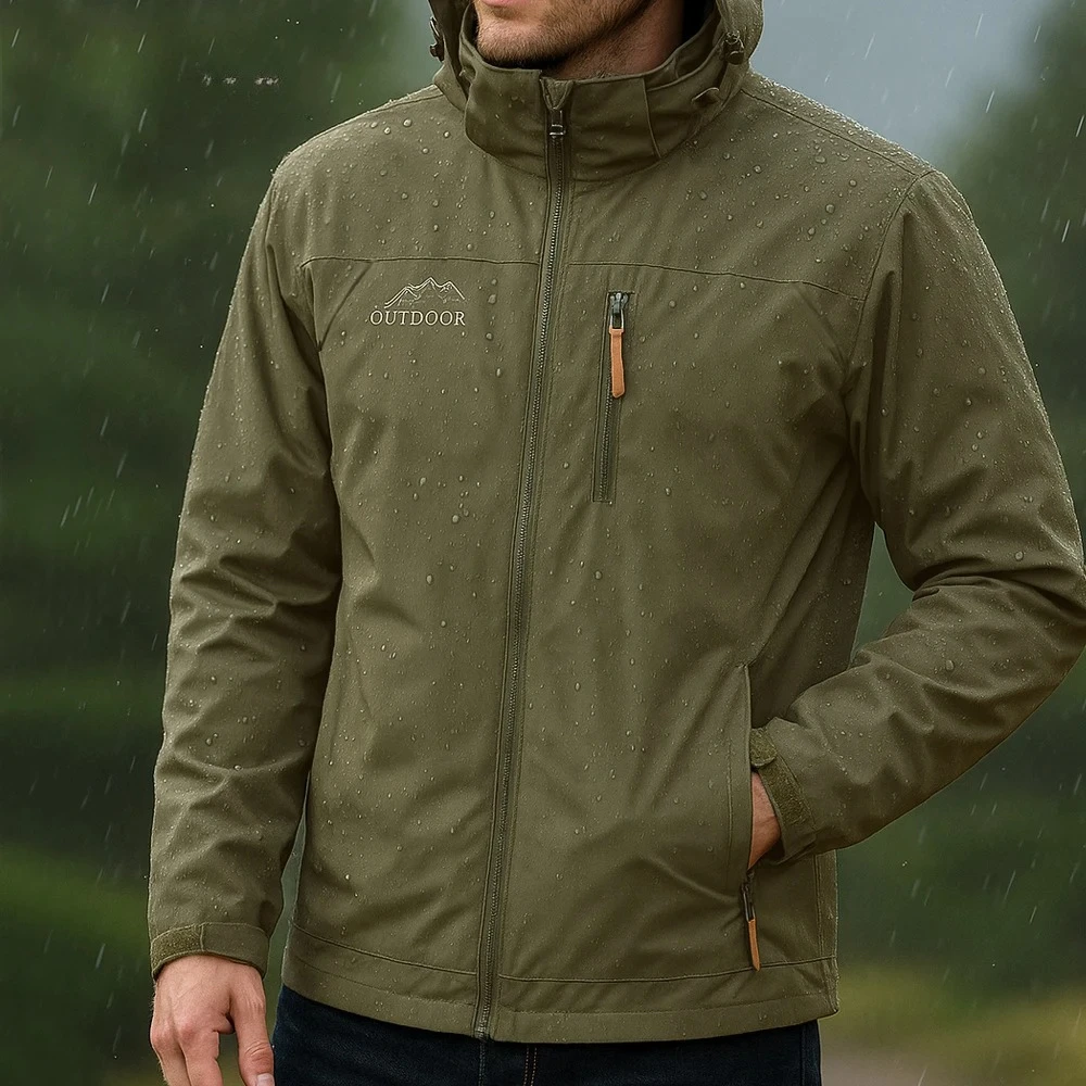 

Мужские тактические ветрозащитные и водонепроницаемые куртки для активного отдыха, легкие уличные плащи с капюшоном, походные пальто