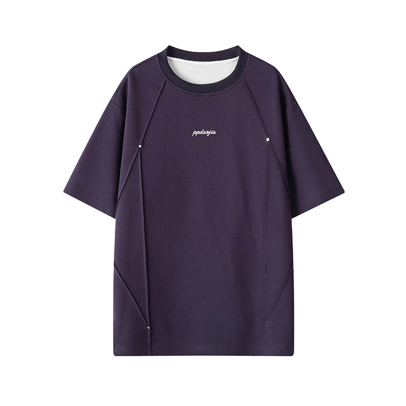 Fashion T-Shirt Summer Men's Streetwear Casual Short Sleeve Blouse Streetdress Hombre Male Clothing Camisa Men's T-Shirts Tees