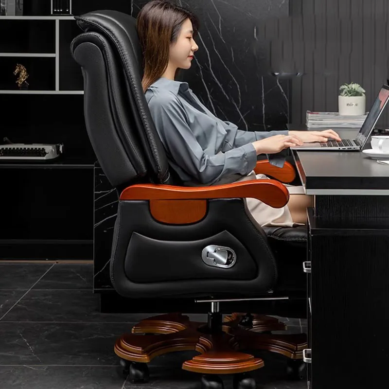 Comfy Desk Office Chair Mobile Bedroom Conference Lazy Designer Office Chair Swivel Silla De Escritorio Luxury Furniture