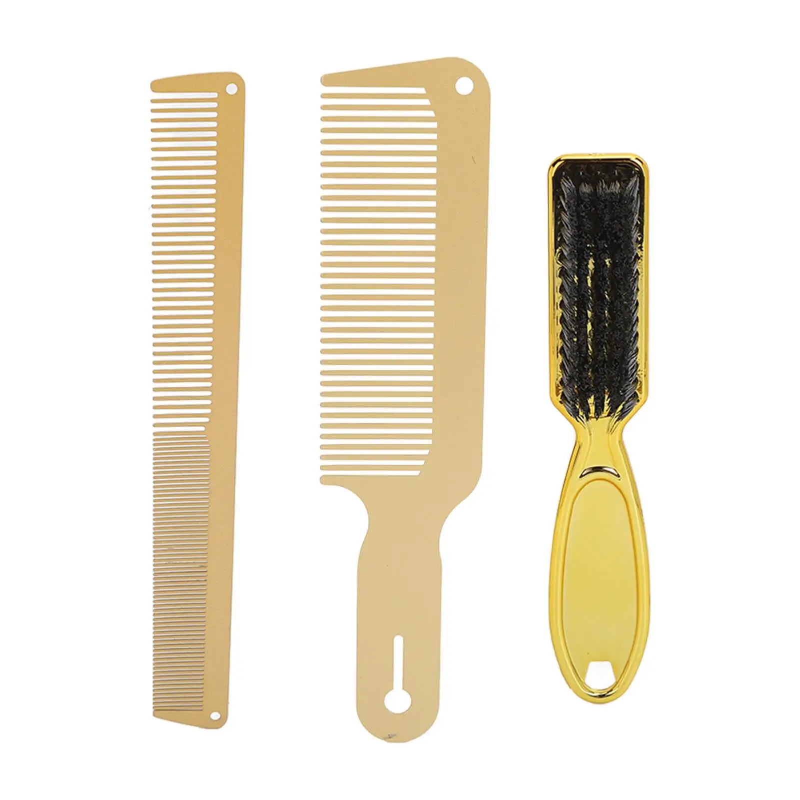 

Ergonomic Barber Comb Set for Beard Styling - Ultra Thin, Anti-Static, Portable & Easy to Hold - for personal Use