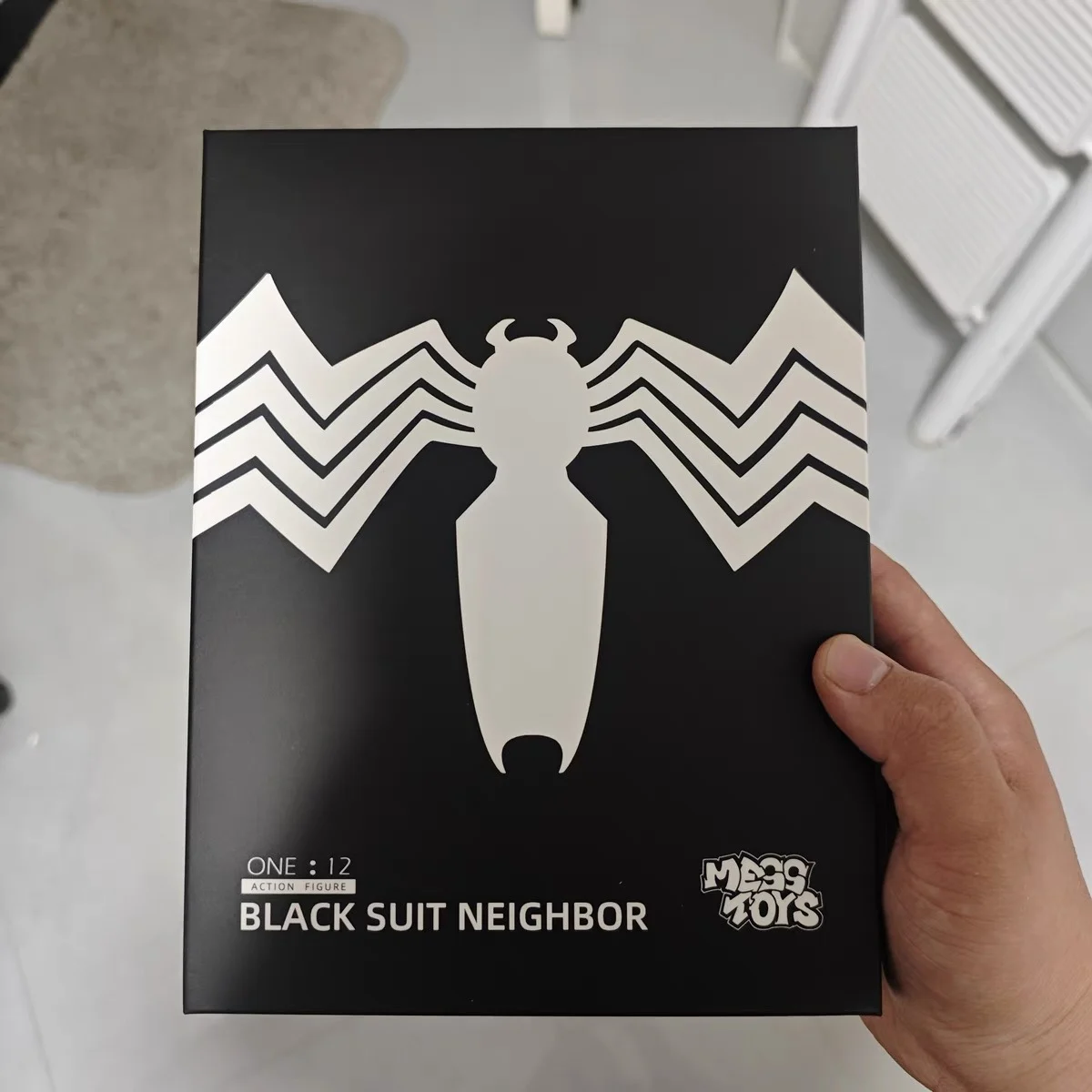 ในสต็อก 2025 ใหม่SpiderรูปCtของเล่นสีดําสีแดงSpider Messของเล่นอะนิเมะAction Figureรูปปั้นหุ่นที่กําหนดเองของขวัญของเล่น