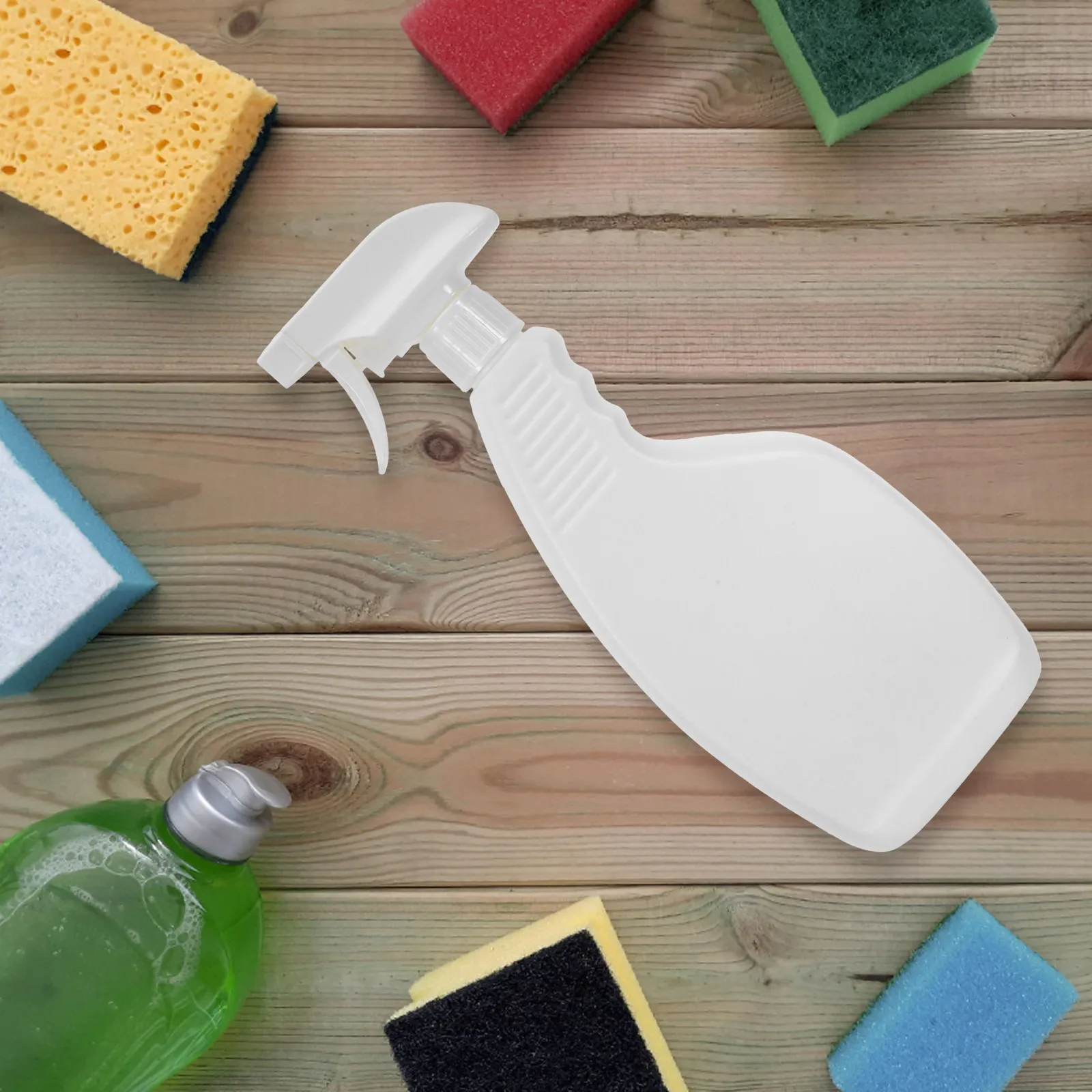 5Pcs 500Ml Refillable Plastic Spray Bottles Cleaner Sprayer Bottle Fine Mist Atomizer Bottles for Kitchen Bathroom Plants