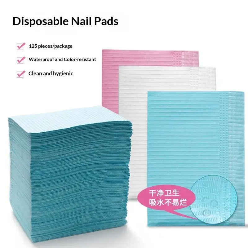 Disposable Tattoo Table Surface Protection Cover 125Pcs Waterproof Pad for Nail Art DIY Craft