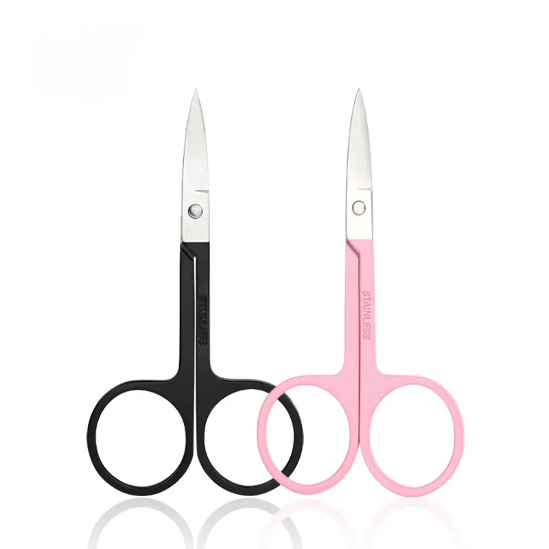 SENSE LASHES Stainless Steel Eyebrow Scissors Small Scissors for Men and Women for Grooming Mustache Beard Eyelashes Nose Hair