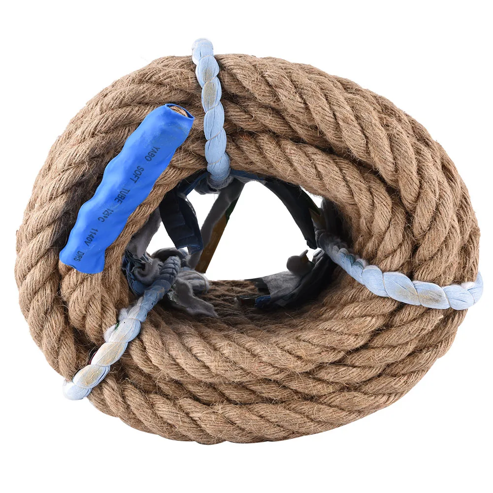 Outdoor Sport Climbing Jute Rope Durable TuG OF War Rope Bundling String Jute Twine