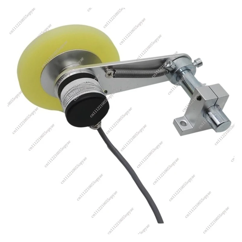 GHW38 Rolling Meter Counter Fabric Measuring Wheel with Stand Incremental Encoder AB Phase Photoelectric