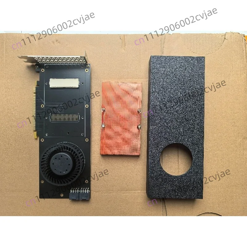 Tes La V100 SXM2 To PCIE Adapter Board, Solid Pure Copper with Fan, Second Generation Optimized Product