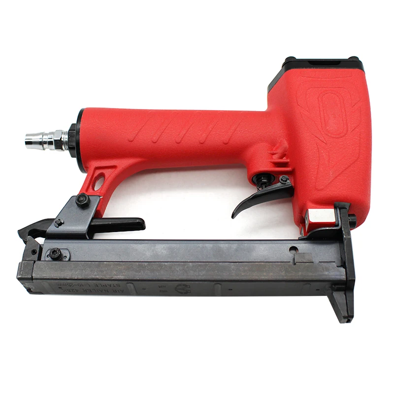 Imagem -05 - Pistola Grampeadora Pneumática para Rattan e Alumium 425k Air Nailer Pistola tipo u Pólo de Metal Móveis Grampos