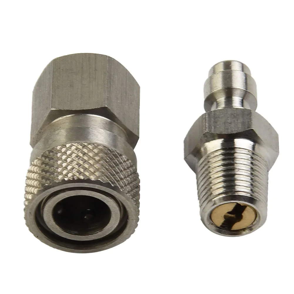 1Pc Euro Air Line Hose Connector Fitting Female Quick Release 1/4