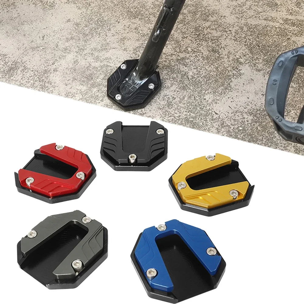 AliExpress NONE SDTW Universal Scooter Motorcycle Bike Kickstand Extender Foot Side Stand Extension Pad Support Plate Anti-skid Enlarge