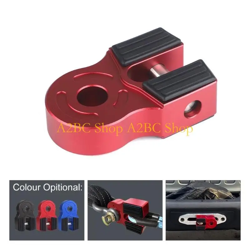 

A2BC All Weathers Antislip Aluminum Tow Hook Shackle for SUV Pickup Secure Towing
