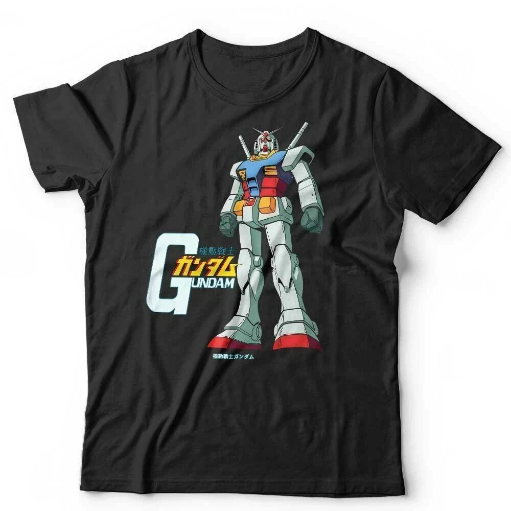 

Gundam Tshirt Unisex Robot Anime Cartoon Japanese Mecha